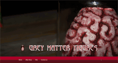 Desktop Screenshot of greymatterfigures.com
