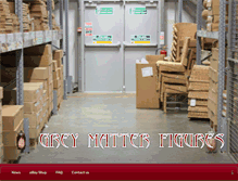 Tablet Screenshot of greymatterfigures.com